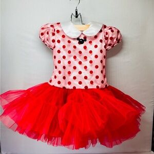 Charming Polka Dot‎ Kids Dance Costume